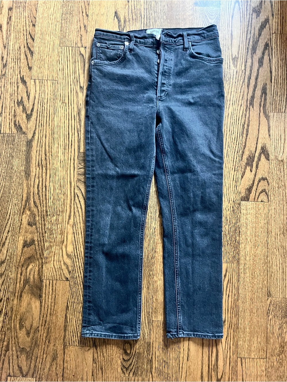 AGOLDE Riley black jeans. size 29